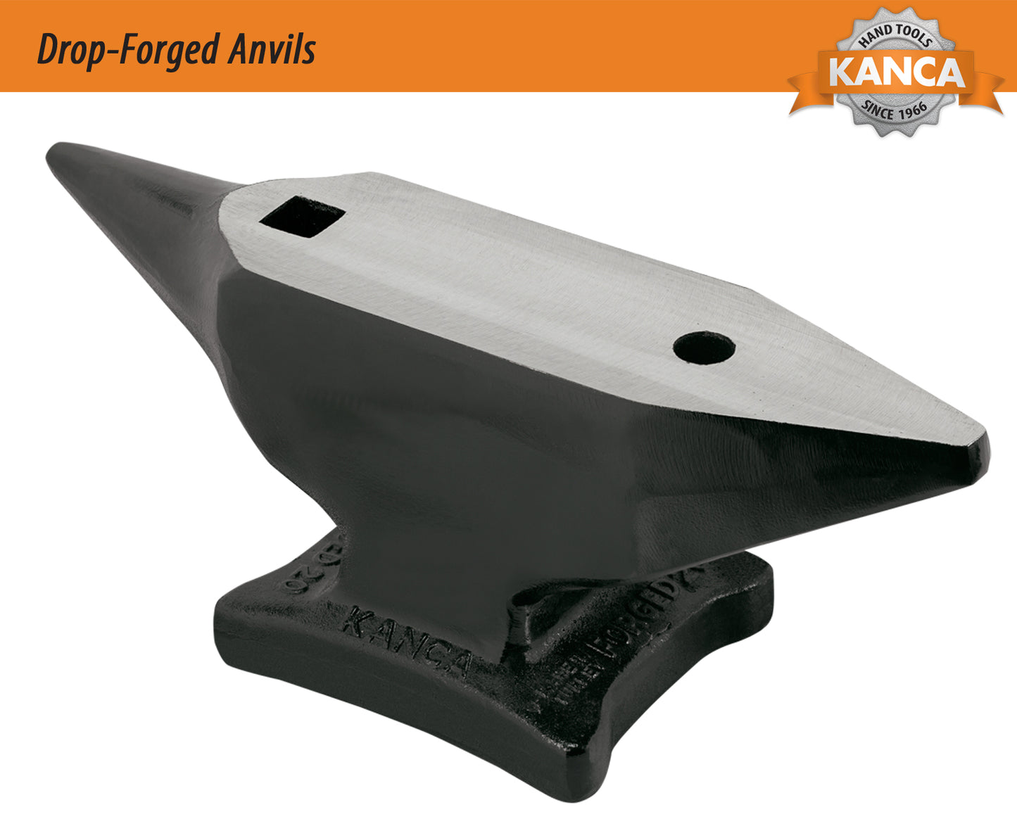 Drop-Forged Anvils , All Steel Drop-Forged , Surface - Hardened face