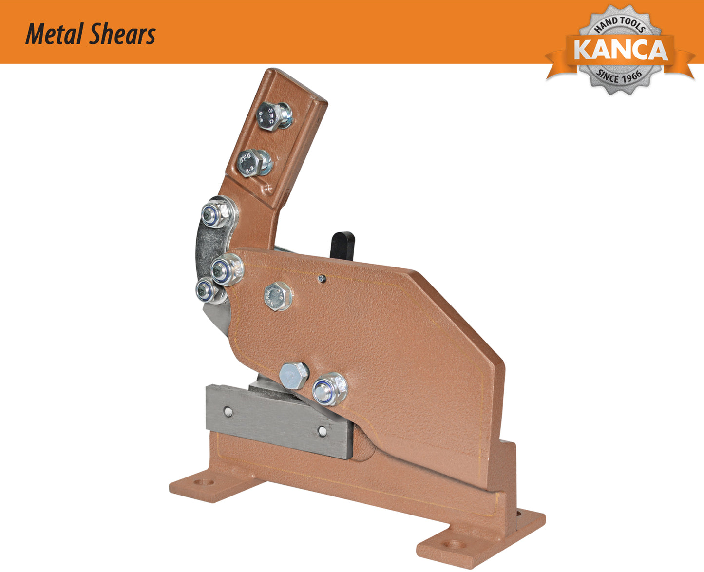 KANCA- METAL SHEARS - MS2BR4 , Metal Cutter , Industrial Scissors for Machinist ,