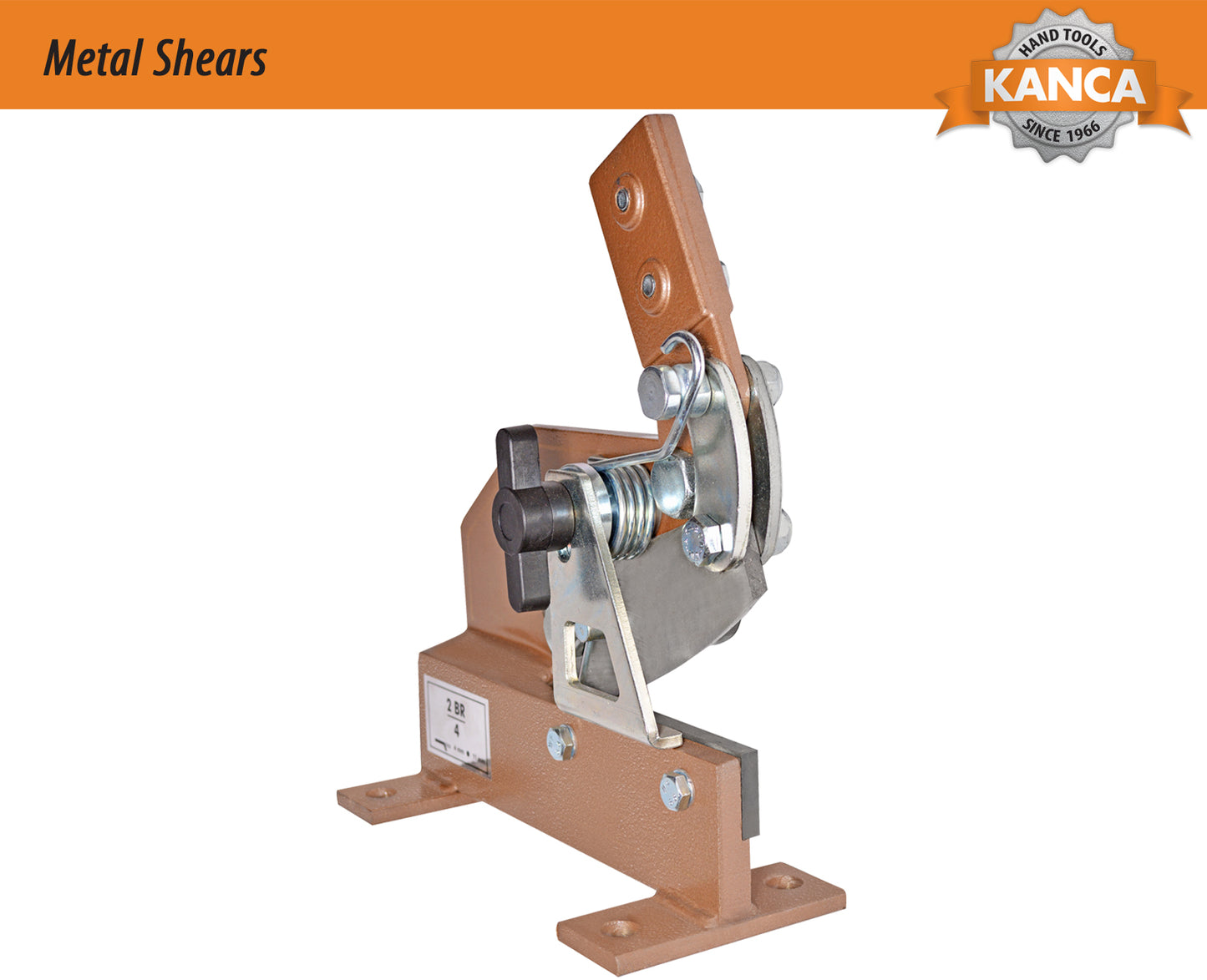 KANCA- METAL SHEARS - MS2BR4 , Metal Cutter , Industrial Scissors for Machinist ,