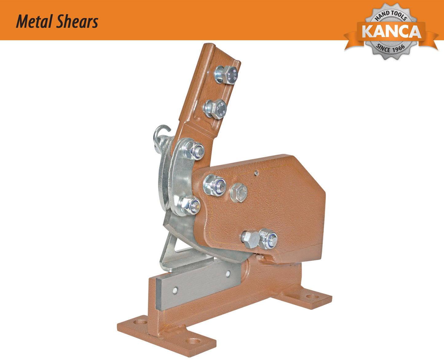 KANCA- METAL SHEARS - MS2BR4 , Metal Cutter , Industrial Scissors for Machinist ,