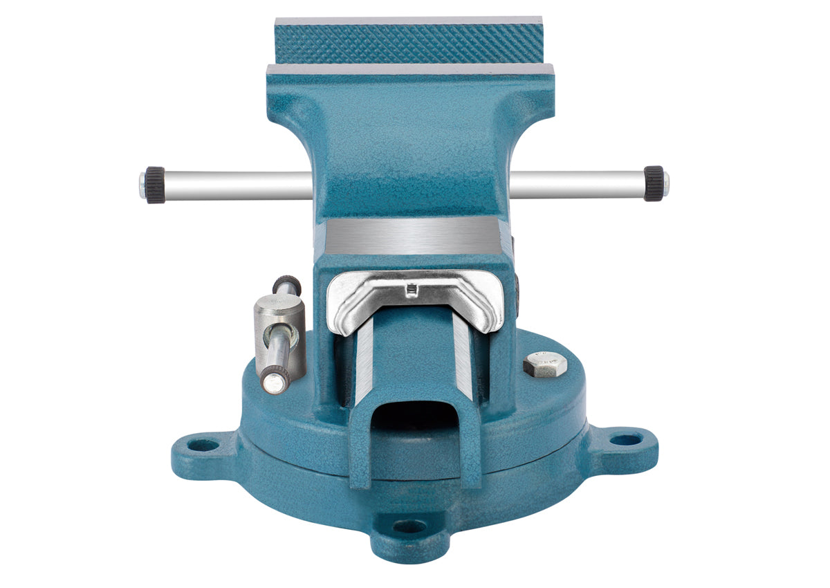 KANCA - FORTISSIMO PIPE AND BENCH VISE with 360° Rotating Swivel Base, Drop-Forged Pipe and Bench Vise