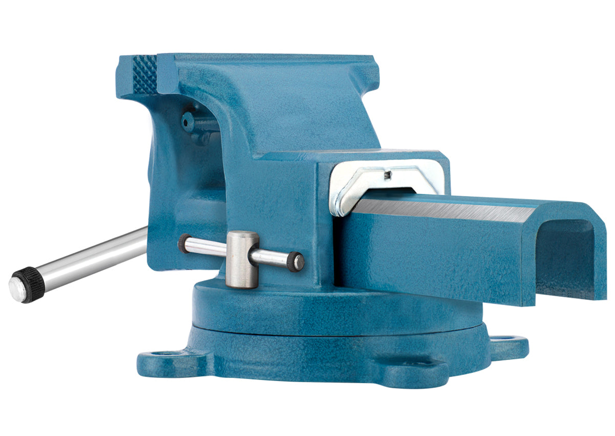 KANCA - FORTISSIMO BENCH VISE with 360° Rotating Swivel Base, Drop-Forged Bench Vise