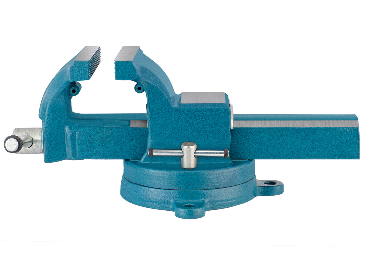 KANCA - FORTISSIMO BENCH VISE with 360° Rotating Swivel Base, Drop-Forged Bench Vise