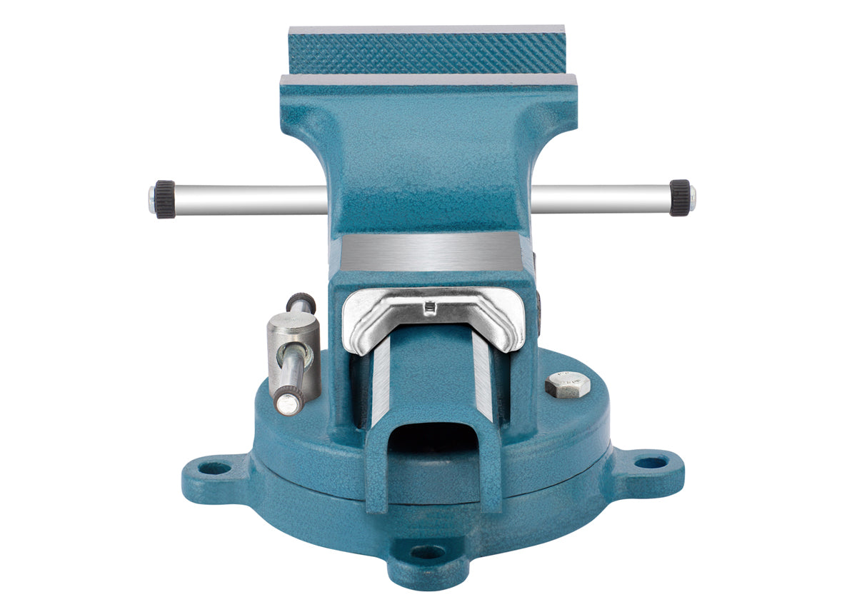 KANCA - FORTISSIMO BENCH VISE with 360° Rotating Swivel Base, Drop-Forged Bench Vise