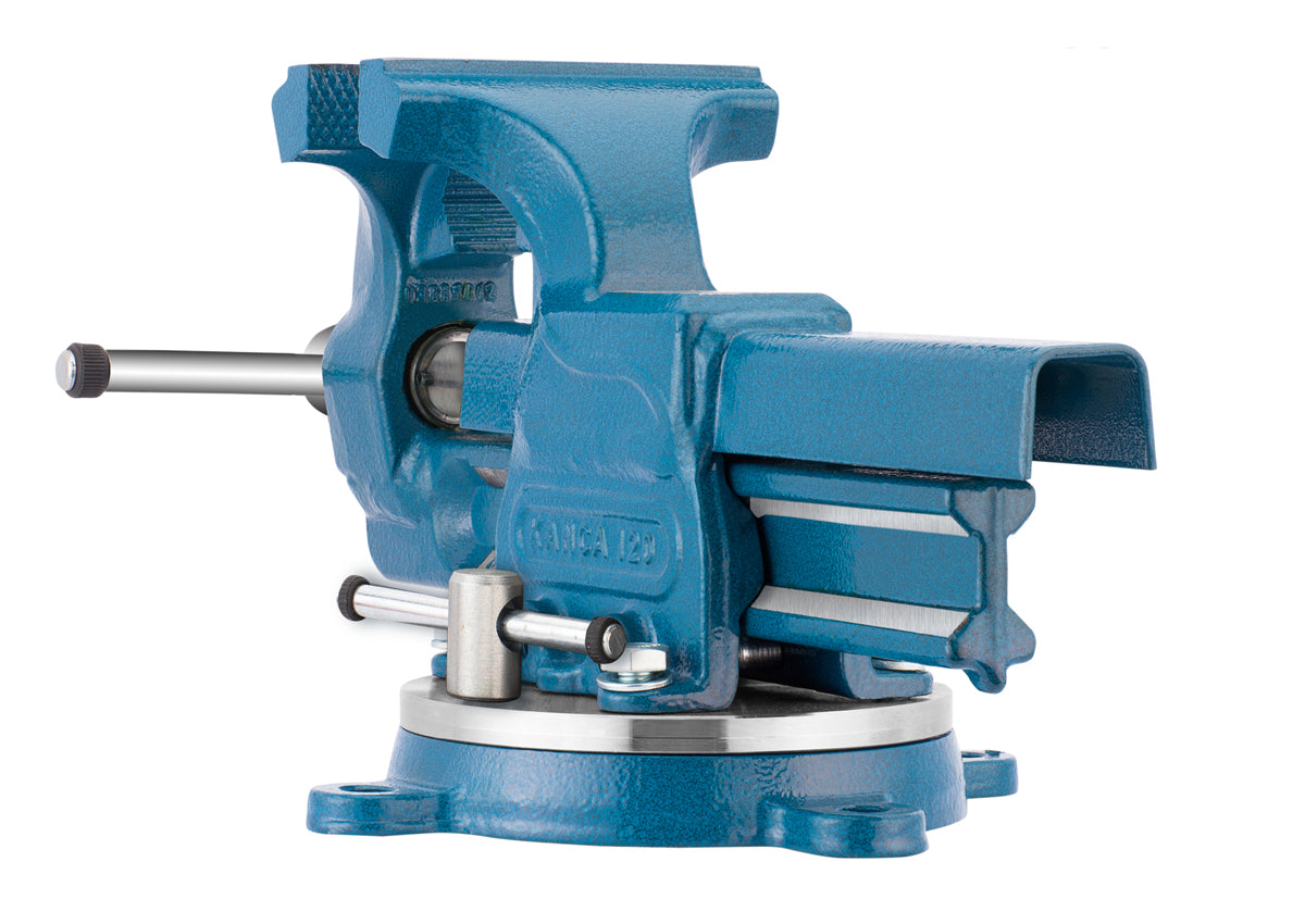 KANCA - K2 PIPE AND BENCH VISE with 360° Rotating Swivel Base, Drop-Forged Pipe and Bench Vise