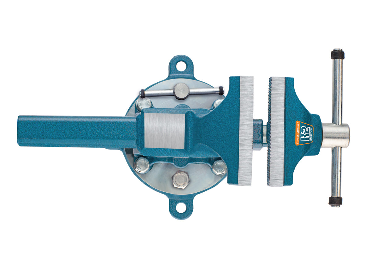 KANCA - K2 PIPE AND BENCH VISE with 360° Rotating Swivel Base, Drop-Forged Pipe and Bench Vise