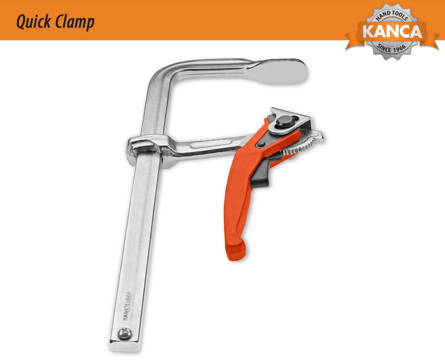 KANCA-QDC-400 , quick clamp ,Ratchet Action Clamp ,