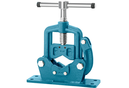 KANCA-PV-2 Fold-Out Pipe Vise, Strong Drop-Forged Bench Vise 2'' Capacity,