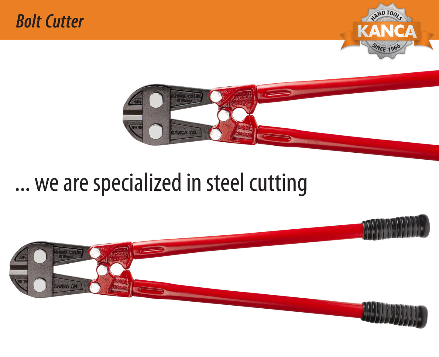 KANCA Bolt Cutter BC-7, drop-forged metal cutter and steel cutter, 18'' INCH Cutting capacity 7 MM hand tools