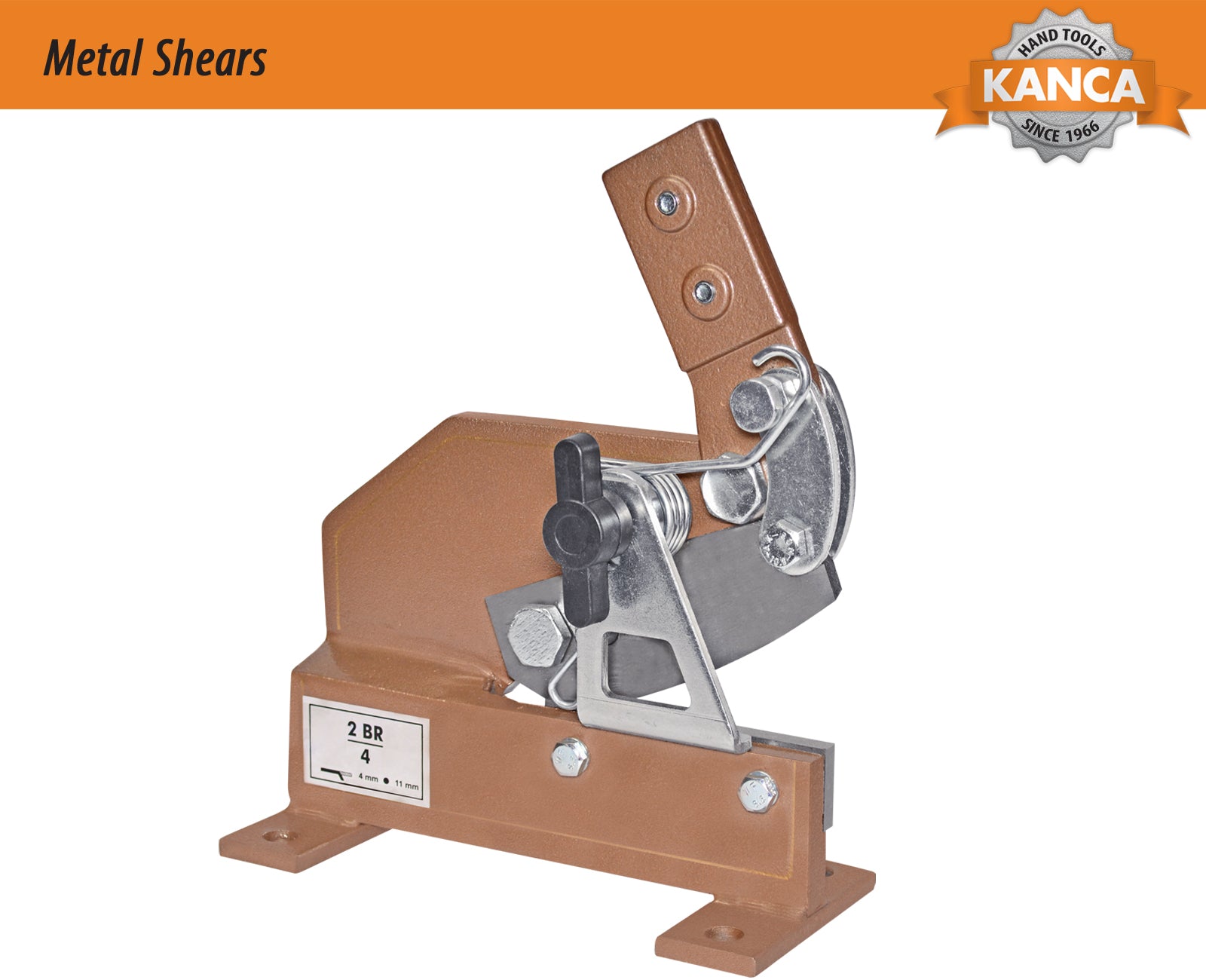 KANCA- METAL SHEARS - MS2BR4 , Metal Cutter , Industrial Scissors